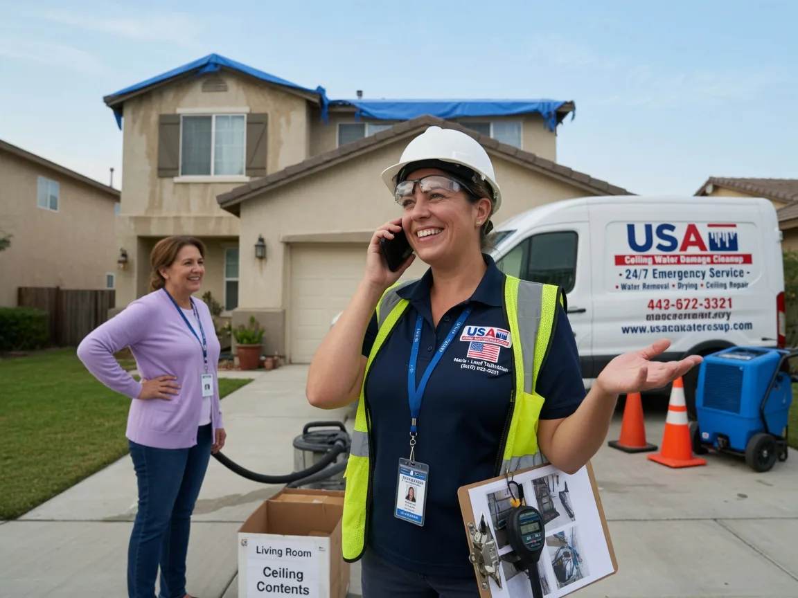 Ceiling Water Damage Restoration Christine, TX FAQs